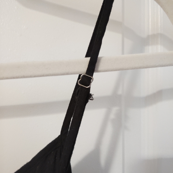 Anrabess Black Tiered Maxi Dress Medium Minimalist Capsule Wardrobe - Picture 4 of 7